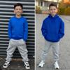 BIG ELEPHANT Boys Girls Fleece Lined Sweatpants, Winter Warm Soft Cotton Elastic Waist Kids Jogger Pants with Pockets view 2