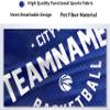 Custom Basketball Jerseys Any Name Number Team Logo - Basketball Jerseys for Men Boys Kids Adult Basketball Uniform Set (Khaki) view 4