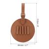 PATIKIL Golf Tee Holder, Golf Tees Carry Pouch Bag for Women Men Belt Storage, Brown view 2
