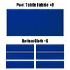 Metaball Professional Pre Cut Pool Table Felt Cloth with 6 PCS Bottom Cloth - Choose for 7, 8 or 9 Foot Table, 7 Colours for Choice (for 9 Fool Table, Navy Blue) view 3