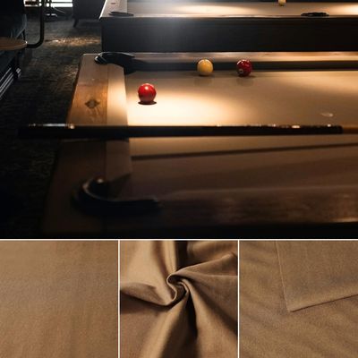 Metaball Professional Pre Cut Pool Table Felt Cloth with 6 PCS Bottom Cloth - Choose for 7, 8 or 9 Foot, 7 Colours for Choice (for 9 Fool Table, Camel Khaki)