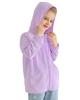 Auranso Kids Zip-Up Hoodie Girls Boys UPF50+ Sun Protection Jacket Hooded Cooling Shirt Purple 11-12 Years view 1