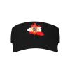Flag Map of The Polish Lithuanian Commonwealth Cool Breathable Fashionable Eye Protection Sunshade Top Hat Black view 1