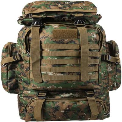 A N T INDUSTRIES Get-Un-Barred Bomber Hiking Bag for Travelling, Army Green, L, Modern