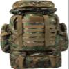 A N T INDUSTRIES Get-Un-Barred Bomber Hiking Bag for Travelling, Army Green, L, Modern view 1
