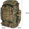 A N T INDUSTRIES Get-Un-Barred Bomber Hiking Bag for Travelling, Army Green, L, Modern view 2