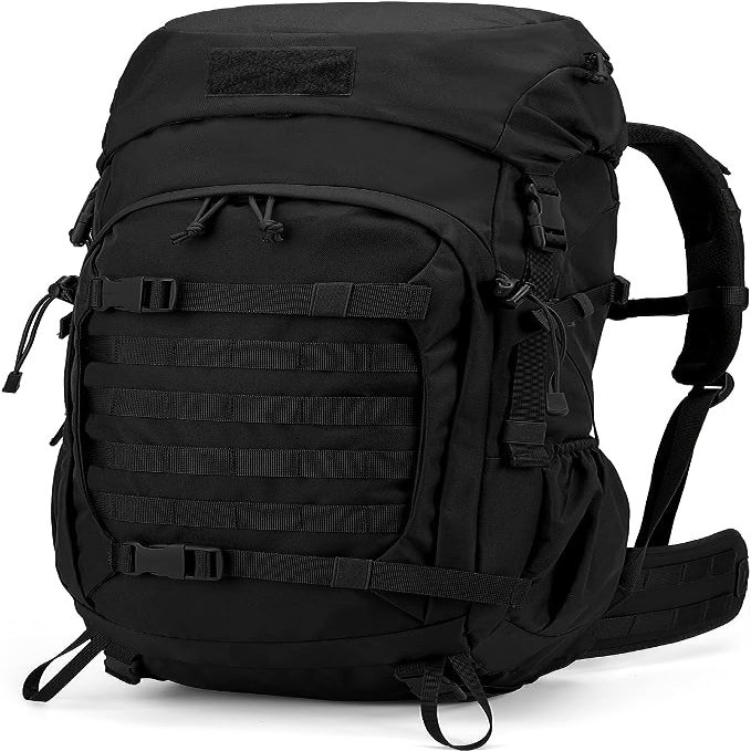 A N T INDUSTRIES 60L Molle Hiking Internal Frame Backpacks with Rain Cover for Camping,Backpacking,Travelling