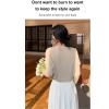 Sun Knit Cardigan Women's Thin Ice Silk Coat Shawl Air-Conditioned Shirt with Slip Skirt, 2023 New Sheer Tops for Women (white) view 4