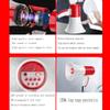 POCHY Megaphones Portable Handheld Megaphone with Siren and Recorder Bullhorn Speaker for Coaches, Teachers, Referees Megaphones Bullhorn Clear Sound view 3