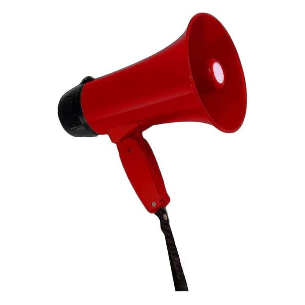 POCHY Megaphones Megaphones Portable with Volume Control Handheld Amplifier Great for Sports Events and Crowd Control Bullhorn Speaker Clear Sound