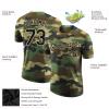 Personalized Camo T-Shirts Front and Back with Name & Number, Customized Baseball Jersey Short Sleeve Sports Tees Uniform for Family and Team view 2