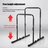 GGZONE Dip Bar, Adjustable Dip Stand Station with Safety Connector for Full Body Strength Training. Adjustable Height from 38.5  47.2, Pull-Ups, Push Ups view 3