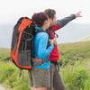 A N T INDUSTRIES 75L Hiking Backpack Camping Backpack Backpacking Backpack, Mountaineering Backpack with 65L+5L Rain Cover (Orange) view 3