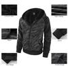 Boy's Zip Up Hoodie Heavyweight Winter Sweatshirt Fleece Sherpa Lined Warm Jacket (8-9, 23#Black Camouflage) view 4