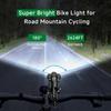 Super Bright Rechargeable Bike Light Set, 4+4 Modes,Powerful Bicycle Front Headlight and Back Taillight,18+ hrs, IPX6 Waterproof Bike Lights for Night Riding, Bike Light for Road Mountain Cycling view 3