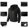 Boy's Zip Up Hoodie Heavyweight Winter Sweatshirt Fleece Sherpa Lined Warm Jacket (8-9, 12#black) view 4