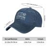 Funny Hat Beer Goes in Wisdom Comes Out Hat for Men Baseball Hat Funny Hat Navy Blue view 3