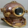 Diving Helmet US Navy Mark V Deep Sea Marine Divers Antique Scuba SEA Divers A4 view 2