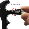 Archery Release Aids, Trigger Thumb Bow Release, 4 Fingers Adjustable Can Rotate 360 Thumb Release Bow Aluminum Alloy Aids for Compound Bow, Compound Bow Hunting Archery Hunting. view 4