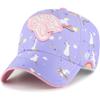 47 Girls Preschool Lavender Jacksonville Jaguars Unicorn Clean Up Adjustable Hat view 1