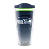 Tervis NFL Seattle Seahawks - Forever Fan Made in USA Double Walled Insulated Tumbler Travel Cup Keeps Drinks Cold & Hot, 24oz, Classic view 1