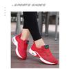Fenlogft Women's Flying Knit Running Shoes - Lightweight Lace-up Sneakers for Daily Walking and Work, Garden Shoes (Red, Adult, Women, Numeric_6_Point_5, Numeric, us_Footwear_Size_System, Medium) view 2