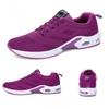 Fenlogft Women's Flying Knit Running Shoes - Lightweight Lace-up Sneakers for Daily Walking and Work, Garden Shoes (Pure Purple, Adult, Women, Numeric_10, Numeric, us_Footwear_Size_System, Medium) view 1
