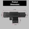 Green Laser Sight Beam Dot Sight Scope Tactical Picatinny Sight Scope (Red Laser Beam Dot Sight Scope) view 3