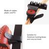 Diydeg Arrow, 4 Arrows PU Quick Release System Brown Leather Material Holder, Release Lock Mounting Archery Recurve Bow Case view 3