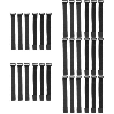 30Pcs Ankle Straps Bicycle Pant Leg Bundling Belts Wear-Resistant Sticky Straps for Sports, Elastic Securing Pant Cuff with Buckle Multi-Function Bike Ankle Bands for Riding Fishing Outdoor Activities