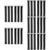 30Pcs Ankle Straps Bicycle Pant Leg Bundling Belts Wear-Resistant Sticky Straps for Sports, Elastic Securing Pant Cuff with Buckle Multi-Function Bike Ankle Bands for Riding Fishing Outdoor Activities view 1