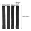 30Pcs Ankle Straps Bicycle Pant Leg Bundling Belts Wear-Resistant Sticky Straps for Sports, Elastic Securing Pant Cuff with Buckle Multi-Function Bike Ankle Bands for Riding Fishing Outdoor Activities view 3