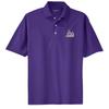 J2 Sport James Madison University Mens Adult Polo  NCAA Collegiate Short Sleeve Polo Shirt Purple view 1