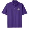 J2 Sport James Madison University Mens Adult Polo  NCAA Collegiate Short Sleeve Polo Shirt Purple view 3