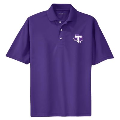 J2 Sport Tarleton State - Purple Mens Adult Polo NCAA Collegiate Short Sleeve Polo Shirt