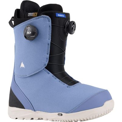 Burton Mens' Swath Boa Snowboard Boots (11.5, Slate Blue)