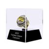 2023 Fantasy Football Championship Ring | Heavy FFL Champion Ring | Gold Silver Tone Plated Award Trophy for Fantasy Football League Winner (14, Ring and case Together) view 2