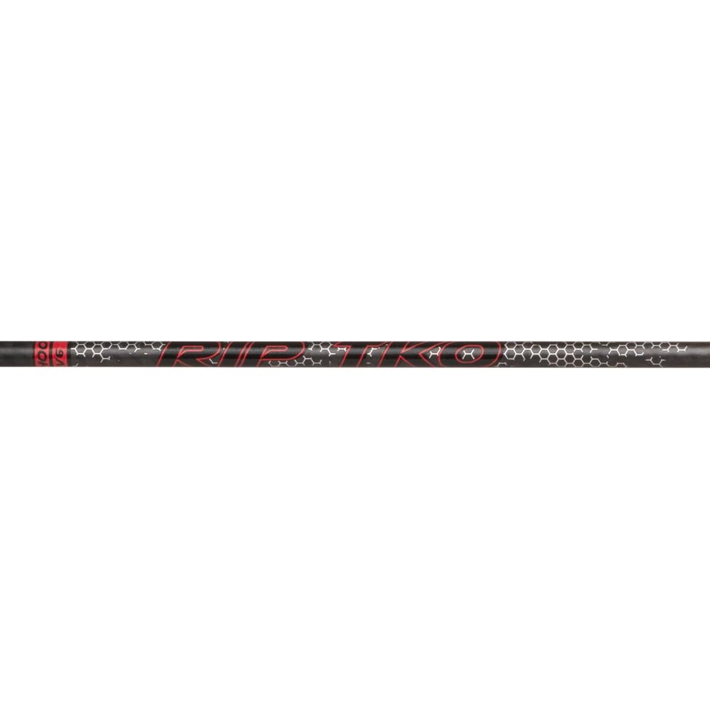 Victory Archery RIP TKO 0.204" Small Diameter Hunting Arrow (Spine: 300, 12 Pack Bare Shafts, Straightness  0.006 - Sport - Red)