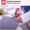 19.38sqft Plush Foam Interlocking Carpet Tiles 12x12x0.4in Square Foam Floor Tiles Mat Cuttable Easy To Clean Soft Climbing Play Ground Mats All Se(Size:20pcs,Color:Dark coffee + light coffee + beige) view 3