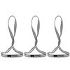 AINIKEY 18MM Nylon Climbing Sling Runner 23KN CE2008/EN566 Rock Climbing Webbing Straps for Outdoor Climbing, Rappelling, Swing, Yoga Hammock etcGrey | 120cm / 48inch | Pack of 3 view 1