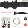 Black Leather Car Steering Wheel Cover for Tiguan for Lavida for Passat B7 Mk6 2010-2015 Hand-Stitched Car Steering Wheel Cover view 4