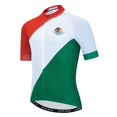 JPOJPO Cycling Jersey Men's Sport Bike T-Shirt Short Sleeve MTB Reflective Clothing Bicycle Tops