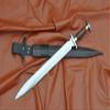 19 inches Blade Viking Sword | Handmade Sword | Viking Sword | Leaf Spring Sword | Balanced Design | Historical Replica | Historical Sword Replica | Leaf Spring Steel Blade. view 1