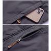 Custom Track Jacket Add Logo Text Customized Athletic Grey Windbreaker Men Personalized Jackets S view 4