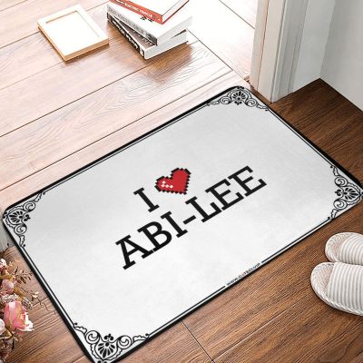 Home Decor for Men I Love Abi-Lee Doormat Husband Gifts Porch Decor (Color : Colour, Size : 65X90CM)
