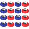 Gadpiparty 16 Pieces Kids Board Mini Roller Replacement Set Shuffleboard Pucks Roller Sliding Balls Tabletop Shuffleboard Soccer Things Desktop Toys view 1