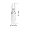 PATIKIL Archery Arrow Nocks 6.2mm 0.244", 40 Pack Insert Arrow Nock Replacement for Shooting, Clear view 2