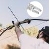 PATIKIL Archery Arrow Nocks 6.2mm 0.244", 40 Pack Insert Arrow Nock Replacement for Shooting, Clear view 4