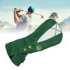 Asixxsix Covers, Driver Hybrids Covers, PU Soft Thick Lining Headcovers Accessories with Elastic Neckline for Fairway (No. 1 Wood Cover) view 3