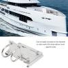 Asixxsix Stanchion Rail Horizontal Mount Anchor Bracket Holder, Stainless Steel Horizontal Stanchion Rail Mount Anchor Bracket, 35lbs Load Capacity, for Marines Boats Yachts Ships (Large view 4